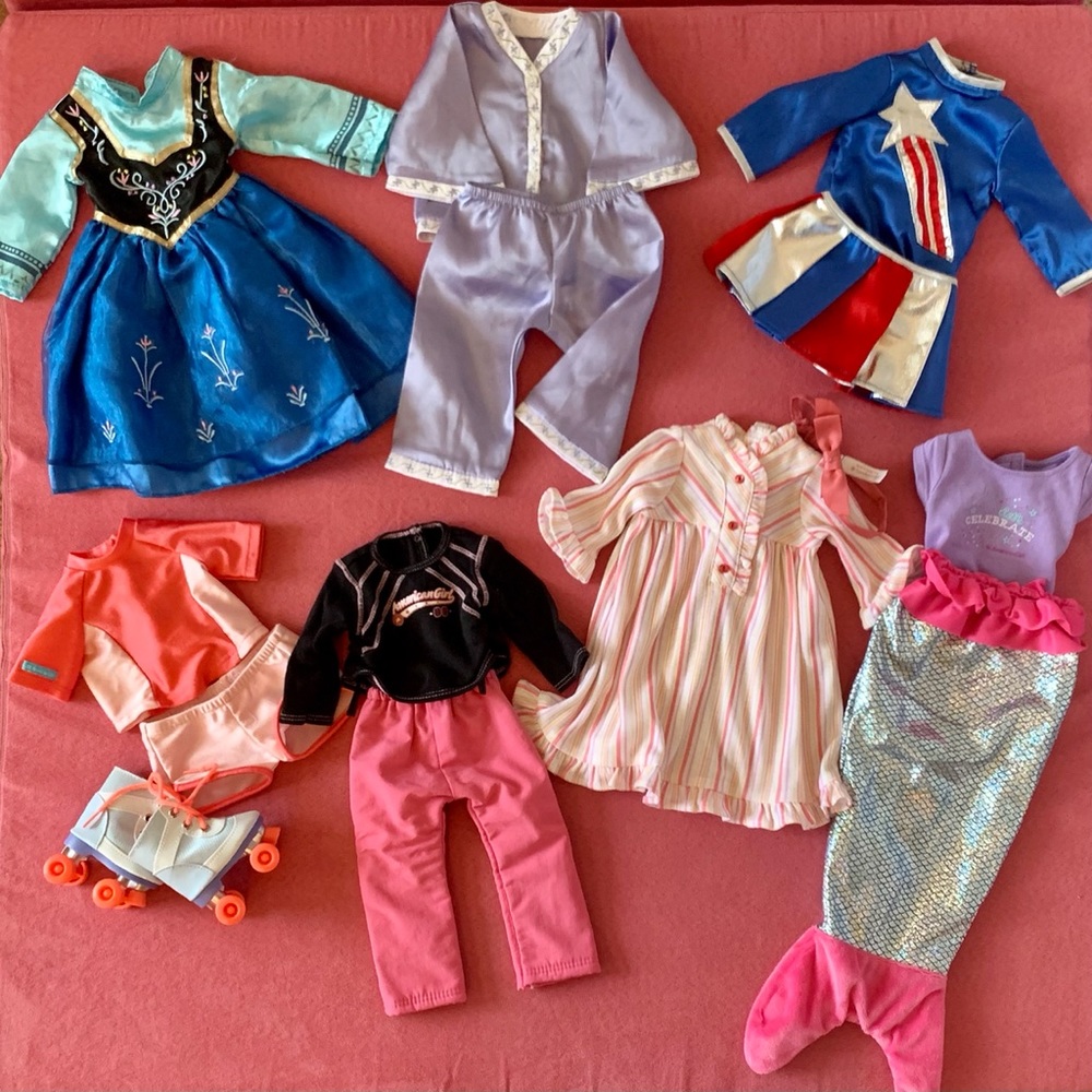 SOLD American girl doll clothes and accessories